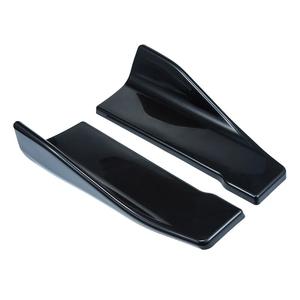 Accessoires de modification automobile universels : Lame arrière noire en ABS et jupes latérales pour pare-chocs arrière - Product Image 3