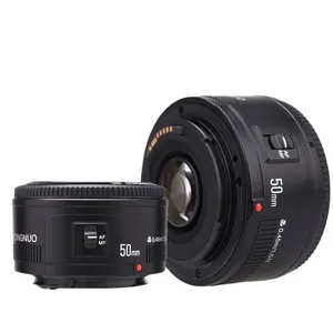 Obiettivo YN50mm della migliore qualità YONGNUO YN50MM F1.8 obiettivo con messa a fuoco automatica ad ampia apertura per fotocamera DSLR Canon 60D 70D 5 d2