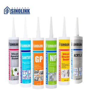 Powerful white silicone sealant for glass For Strength 