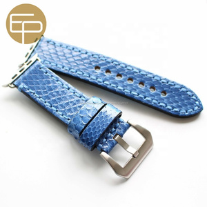 sgancio rapido di ricambio smart fabbricazione serpente pitone grano in vera pelle di vitello di <span class=keywords><strong>apple</strong></span> <span class=keywords><strong>watch</strong></span> band 38 40 42 <span class=keywords><strong>44mm</strong></span> - Product Image 1