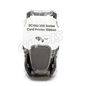 <span class=keywords><strong>Ruban</strong></span> noir <span class=keywords><strong>Zebra</strong></span> 800300-301 compatible à faible coût pour imprimante de cartes ZC100 <span class=keywords><strong>ZC300</strong></span> - Product Image 1