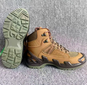 SFB43 Outdoor Combat <b>Boots</b> Men Shock Absorbing Anti Collision Toe Waterproof Tactical <b>Hiking</b> Work <b>Boots</b> - Product Image 3