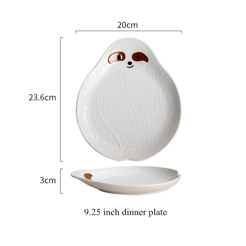 White plate