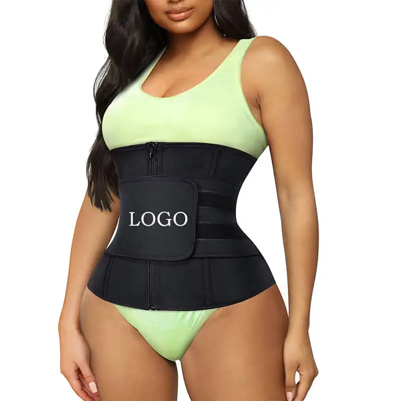 Sauna Belt Slimming Wholesale Custom Women Body Shaper Neoprene Sweat Slimming Sauna Exercise Waist Trainer Belt