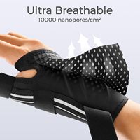 Attelle de poignet de compression personnalisée en usine Support de poignet élastique respirant Sport Fitness Support de poignet de compression réglable
