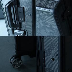 맞춤형 디자인 탄소 섬유 여행 가방 TSA 잠금 장치가있는 경량 고급 수하물 탄소 섬유 고급 가방 - Product Image 5