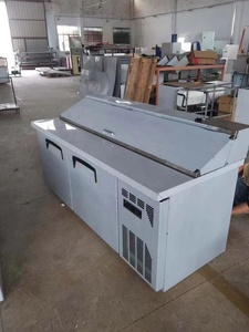 カスタムデザインステンレス鋼単温度バブルティーカウンターフリーザー120-200L容量ミルクティーボバティーカフェ用 - Product Image 4