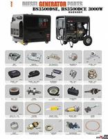 Catalogue de pièces détachées pour générateurs à essence et diesel BISON (CHINE)