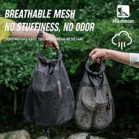 HIKEMAN Gen2 Bolsa Externa para Zapatos de Dyneema, Impermeable, de Secado Rápido, Portátil, para Camping, Senderismo y Viajes