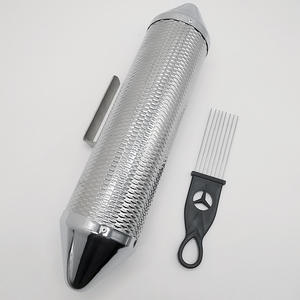 Instrumento de Percusión Guiro de Aluminio Metálico al por Mayor con Raspador - Product Image 3