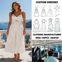 Fabricant de robes sur mesure pour femmes, marque privée, usine OEM, vêtements sur mesure, création de ligne de vêtements, production en gros d'échantillons