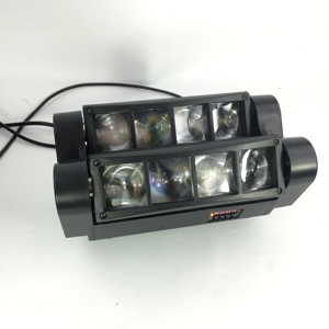 Đèn Sân Khấu Chùm <span class=keywords><strong>LED</strong></span> Mini RGBW 8 Mắt <span class=keywords><strong>3W</strong></span> Sự Kiện Tiệc Disco Đầu Di Chuyển Nhện Điều Khiển Điểm Ảnh DJ - Product Image 5