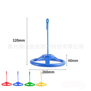 Volante Colgante con Anillo para Niños, Cuerda Corta, Equipo de Entrenamiento Sensorial, Accesorio para Parque Infantil al Aire Libre - Product Image 4