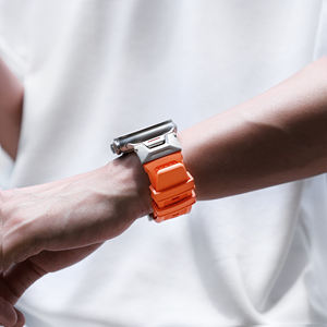 Cinturino orologio in Silicone Eraysun di lusso in gomma traspirante morbido Sport per <span class=keywords><strong>Apple</strong></span> <span class=keywords><strong>Ultra</strong></span> 2/iwatch 11 cinturino - Product Image 4