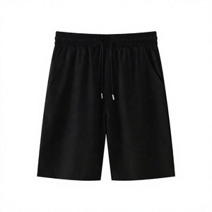 <b>Mens</b> <b>Black</b> Casual Drawstring <b>Shorts</b> Loose Fit Athletic Summer Pants Quick Dry Breathable Workout Training Running Sports Bottoms - Product Image 1