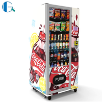 Distributeur automatique de boissons/en-cas/aliments de haute qualité, dernière génération, 24 heures sur 24, 110/220V, petit modèle, capacité 200-300, système de refroidissement