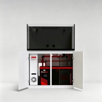 Série Sea Cube S Ultra-Fine, aquarium marin de 1 mètre, aquariums de corail de 60-150 cm, verre extra-clair, meubles de base résistants à la corrosion