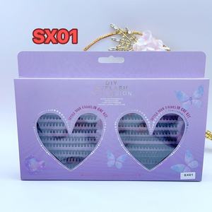 FSX23 Fournisseurs bon marché d'<span class=keywords><strong>extension</strong></span> <span class=keywords><strong>de</strong></span> cils 3D à la maison Beauty Diy Fan Lashes Faux Eyelash Extensions - Product Image 4