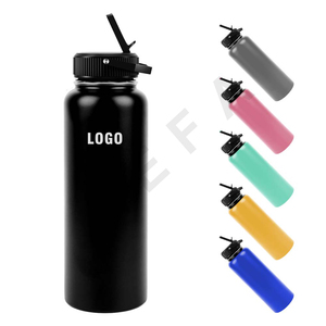 Colored 3In1 Self Cleaning 2 Litre School Gradient Luxury 64 Oz 1 Liter Stainless <b>Steel</b> Water <b>Bottle</b> for Gym - Product Image 3