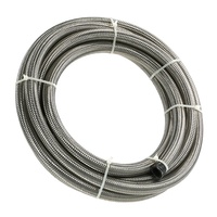 Tuyau de refroidissement de carburant et d'huile E85 tressé flexible haute performance KFAFINENE NBR CPE AN4-AN20 (-40°C à +125°C, ajustement universel)