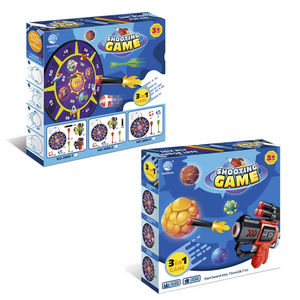 Regalo deportivo juego de disparos dinosaurio dardo placa juguete Primavera al aire libre Padre hijo pegajoso bola objetivo juguete - Product Image 1