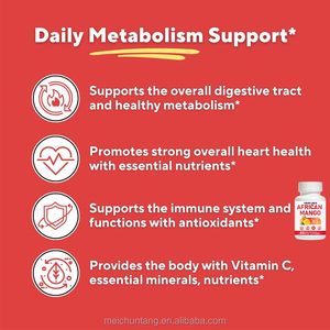 แคปซูลมะม่วงแอฟริกันเพื่อระบบภูมิคุ้มกัน การเผาผลาญ และสุขภาพด้านโภชนาการ - สารสกัดจากอิร์วิงเจีย กาบอนเอนซิสบริสุทธิ์ 10:1 - Product Image 3