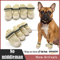 Nouvelle mode chaussures antidérapantes pour petits animaux de compagnie pour chiens Teddy Yorkshire chaussures souples pour chiens