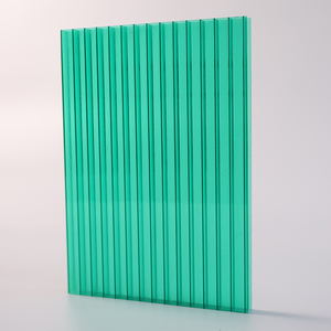 Feuille de <span class=keywords><strong>polycarbonate</strong></span> multicouche creuse rectangulaire transparente colorée bon marché de 3 mm, 5 mm, 7 mm, 12 mm, 2 couches - Product Image 2