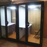 Cabine insonorisée pour l'enregistrement à domicile cabine de karaoké nacelles de réunion acoustiques avec mobilier de canapé