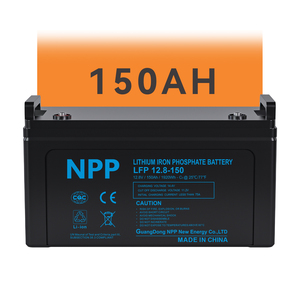 NPP 12V 150Ah LiFePO4 Yarı Katı Hal Güneş Enerjisi Batarya Paketi 12.8V Kurşun-Lityum Batarya Yükseltmesi Dahili BMS 10000 Döngü 3 Yıl Garantili - Product Image 1