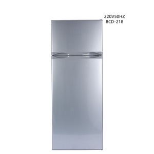 <span class=keywords><strong>Mini</strong></span> Refrigerador Frigo de 218L, 220V, 50Hz, R600a, Acero Inoxidable, Portátil, Eléctrico, para el Hogar - Product Image 1