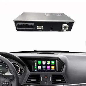 CARPLAYEASE无线CarPlay和安卓汽车，适用于奔驰W172 NTG 4.5 2012-2014 5.8 "/7"/8 "圆形显示器