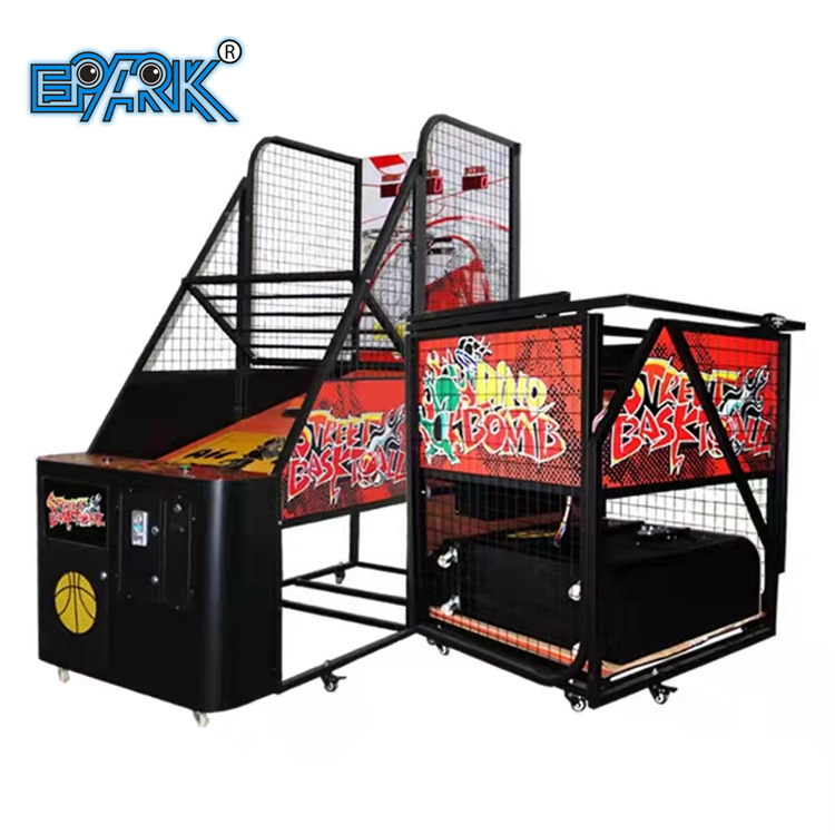 Indoor Sport Coin Operated Basketball Arcade Game Street Basketball Shooting Machine Basketball Machine