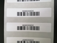 RFID UHF TAG/étiquette lisible et inscriptible pour chaussettes vêtements chaussures en papier