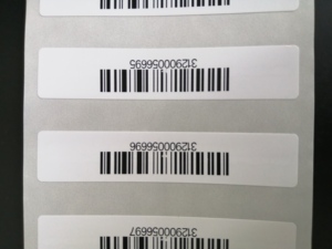 Rfid UHF tag/nhãn có thể đọc được và writeable cho vớ quần áo giày làm bằng giấy - Product Image 5