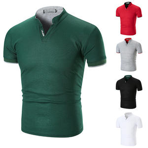 <span class=keywords><strong>Polo</strong></span> Premium da uomo di alta qualità maglietta <span class=keywords><strong>Polo</strong></span> moda con colletto alto - Product Image 1