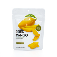 Pochette debout à fermeture éclair imprimée personnalisée Noix de cajou Noix d'arachide Fruits secs Plantain Chips de pomme de terre Snack Sac d'emballage alimentaire