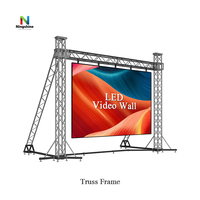 Pantalla LED para Exteriores P2.97 de 3x2m, Video Wall Publicitario, 5500nits de Brillo, HDR10+, IP65 Impermeable, Frecuencia de Actualización de 7680Hz