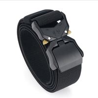 Ceinture tactique en nylon personnalisé de haute qualité Sports de plein air boucle en métal à dégagement rapide