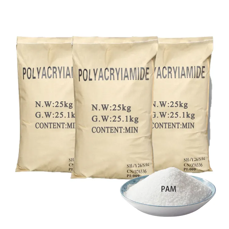 Proveedores de productos químicos industriales, polvo de poliacrilamida de floculación, precio de poliacrilamida aniónica