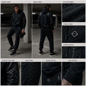 Conjunto Deportivo OEM <span class=keywords><strong>de</strong></span> Dos Piezas con Estampado <span class=keywords><strong>de</strong></span> Tigre Plateado y Tachuelas para <span class=keywords><strong>Hombre</strong></span>, con Diadema <span class=keywords><strong>de</strong></span> Gamuza y Peluche Estilo Brasil, para MMA y Boxeo - Product Image 3