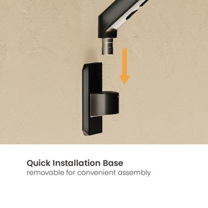 Support d'<span class=keywords><strong>écran</strong></span> d'<span class=keywords><strong>ordinateur</strong></span> réglable de 17 à 32 pouces, bras monté à ressort pour bureau, support mural à ressort mécanique pour moniteur PC - Product Image 6