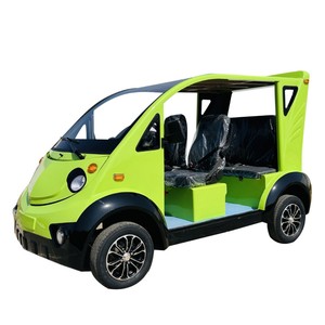 <b>Electric</b> Patrol Vehicle 5 8 Seats <b>Open</b> Top 4520x1580x2080mm For Community Scenic Spot School Urban Management - Product Image 1