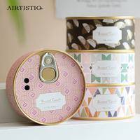 Handgemachte Soja Wachs Duft kerzen Kreative Home Patterns Geburtstag und Weihnachten Rauch lose Blechdose Vintage Dosen Duft kerzen