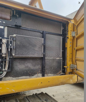 Excavatrice Caterpillar 345GC d'occasion, modèle 2019, 45 tonnes, faible consommation de carburant, pompe hydraulique, moteur, PLC, boîte de vitesses, roulement, construction