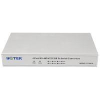 Convertidor USB RS-485 RS-422 de Alta Calidad de Fábrica, Adaptador USB-B de 4 Puertos, Aislamiento Óptico, Conector Serial DB9, Protección ESD 1