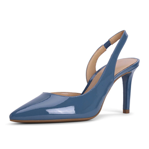 Customized Label Pointed Toe Party Wear D'Orsay Slingback Ladies High Heel <b>Sandals</b> - Product Image 1