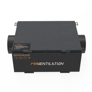 Boîtes de filtration d'air en acier inoxydable de 6 pouces, 350 m3/h, solution de filtration d'air, filtres HEPA et à charbon pour toute la maison - Product Image 3