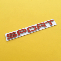 Badge de voiture personnalisé en métal 3D, emblème sportif de coffre de voiture pour Land Rover Range Rover Evoque