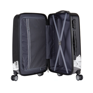 Aangepaste print ik vliegen de wereld koffer luchthaven reizen ontwerp bagage <span class=keywords><strong>trolley</strong></span> luggagecabbin bagage - Product Image 6